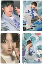 Fotokaarten | BTS | 4 kaarten | Jungkook | 8.4  x  5.5 cm