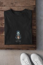 Death Note Yagami Light Shinigami Pixel Art | Kawaii Anime Manga Merchandise | Unisex Zwart Maat XL