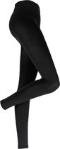 Thermo legging dames -legging dames volwassenen - Zwart - S/M