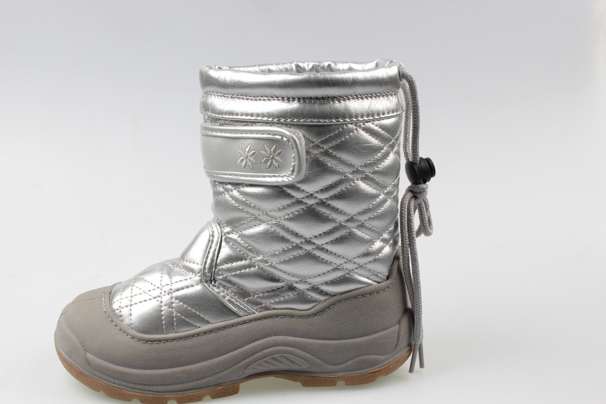 Winter-grip Snowboots Kinderen Zilver
