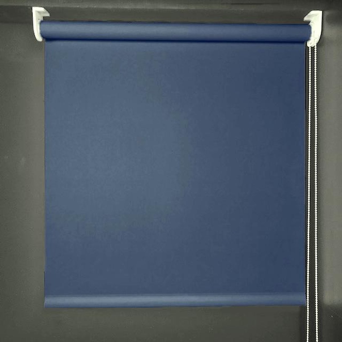 Rolgordijn blauw 290x180 lichtdoorlatend