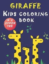 Giraffe Kids Coloring Book