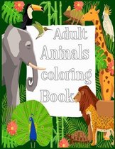 Adult Animals Coloring Book
