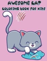 Awesome Cat Coloring Book for Kids