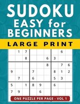 Large Print Brain Games- Sudoku for Beginners