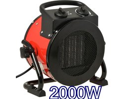 Industriële elektrische keramische kachel 2000W / 2 KW - Werkplaatskachel - Heater - Straalkachel -…