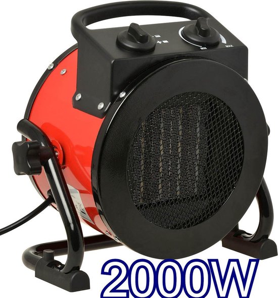 Af en toe Verwant verbannen Industriële elektrische keramische kachel 2000W / 2 KW - Werkplaatskachel -  Heater -... | bol.com