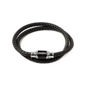 GEMINI BRACELETS O21M - ULTRA BLACK - ONYX