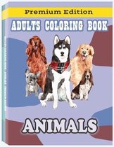 Adult Coloring Book Animals