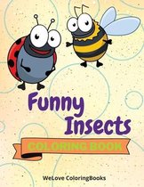 Funny Insects Coloring Book