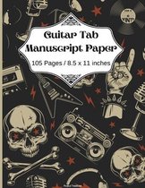 Guitarist Tab manuscript paper