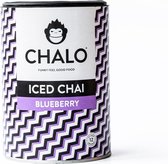 CHALO Blueberry Iced Chai - Vegan Blauwe bes Iced Tea- Zwarte Assam thee - 300GR