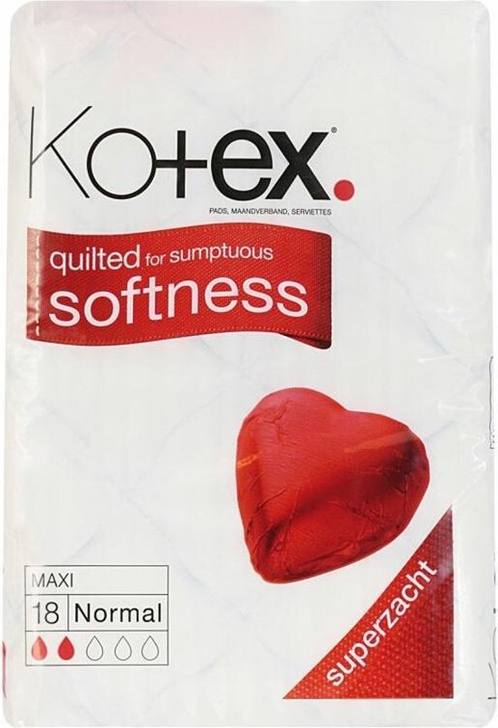 Kotex® Maxi Maandverband Normal 18 stuks