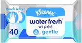 Kleenex Water Fresh Wipes Gentle - 40 stuks