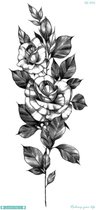 Temporary tattoo | tijdelijke tattoo | fake tattoo | Camelia | 100 x 210 mm