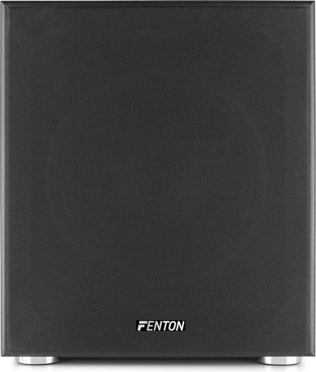 Actieve subwoofer - Fenton SHFS12B actieve subwoofer ter uitbreiding van je stereo set - 12 inch - 400W - Ingebouwde klasse-D versterker thumbnail 3
