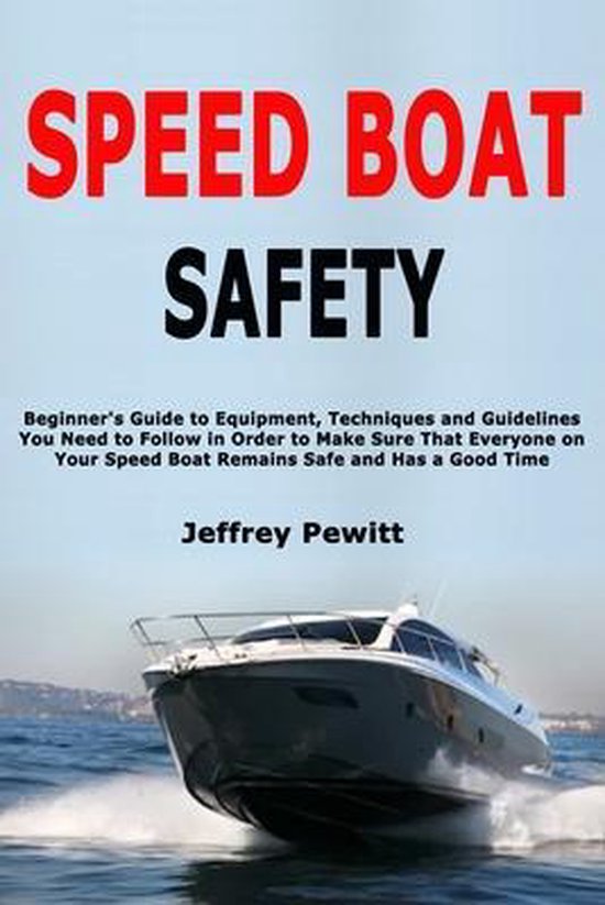 Speed Boat Safety - cover