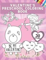 Valentine's Preschool Coloring Book