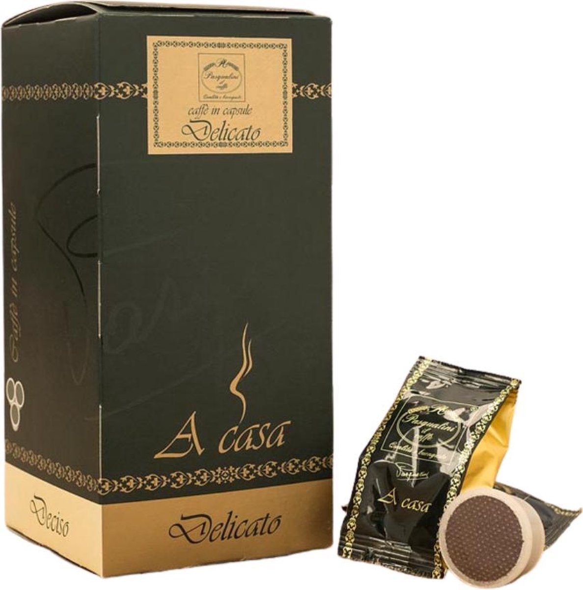 Pasqualini Espresso point koffie capsules Delicato 108 stuks