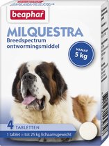 Beaphar Milquestra Hond - 4 Tabletten