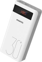 Romoss Sense 8P+ - Powerbank - 30.000mAh - 18W - USB C output - lightning input