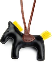 Tashanger Sleutelhanger Paard (Eco)leer 9*11 cm | GoedeDoelen.Shop | Paard - Pony - tashanger - accessoire