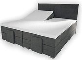Split Topper Jersey Hoeslaken Wit 180 x 220