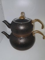 Modern Turkse RVS theepot (Groot) (met inductie)