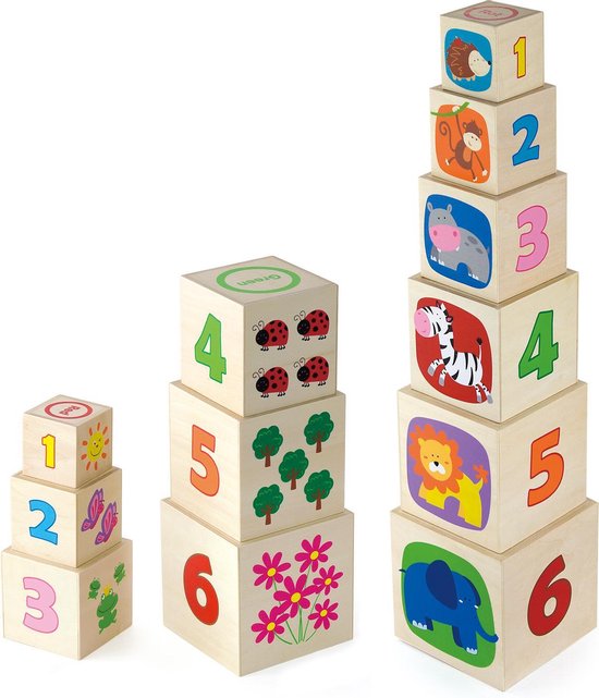 Educatief Spel - Stapelkubus van Educa — afbeelding 2