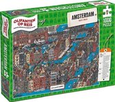 Puzzel 1000 stukjes - Olifanten op Reis - Amsterdam