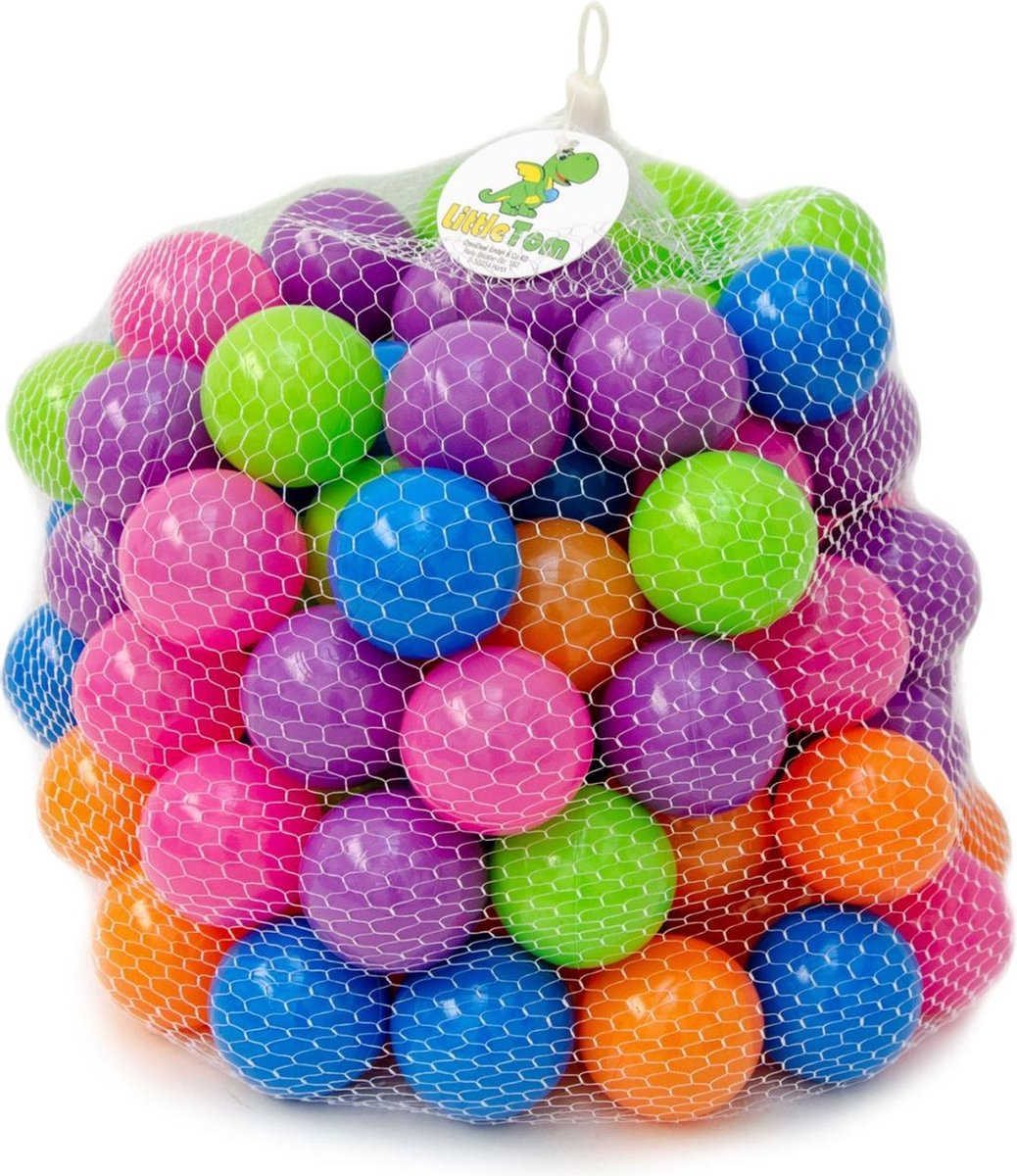 LittleTom 350 Balles Piscine a Balles - 5,5cm Boule Plastique
