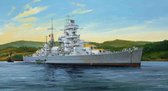 The 1:350 Model Kit of a German Cruiser Admiral Hipper of 1941.
Plastic Kit
Glue not included.
Dimension 588 * 66 mm
418 Plastic parts
The manufacturer of the kit is Trumpeter.This kit is only online available.