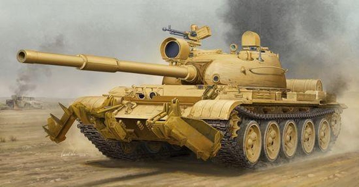 Military T-62 Mod 1960 Iraq Modification