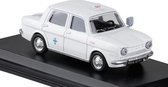 Simca 1000 Marseille 1962 Taxi (Wit) (15cm) 1/43 Atlas - Modelauto - Schaalmodel - Modelauto - Miniatuurauto - Miniatuur autos