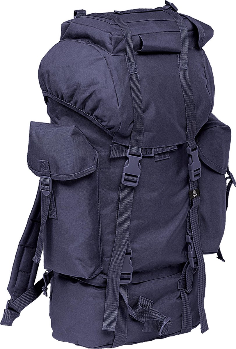 Nylon Military Backpack navy