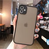 iPhone 11 Hoesje Zwart Mat Siliconen