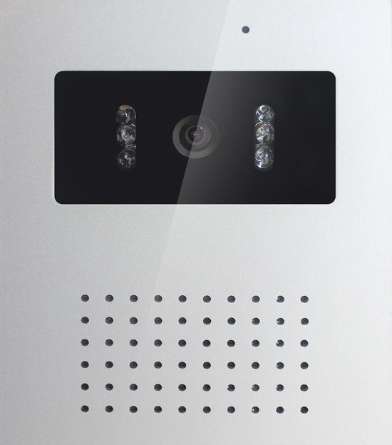 Home-Locking buiten bedieningspaneel voor appartementen drukknoppen boven elkaar inbouw voor deur videofoon 4 draads.DT-1111 van Home-Locking — afbeelding 4