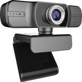 Webcam - Full-HD - Optische Lens - Hoge Precisie - Microfoon - Android, Windows en Mac