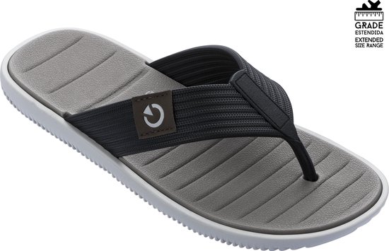 Cartago Berlim Heren Slippers - Grey/black - Maat 41