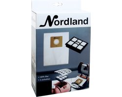 Nordland stofzuigerzakken voor NSC 9415 - 5 stuks + 1 HEPA filter