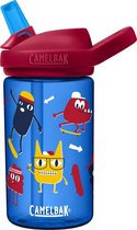 CamelBak Eddy+ Kids - Drinkfles - 400 ml - Blauw (Skate Monsters)