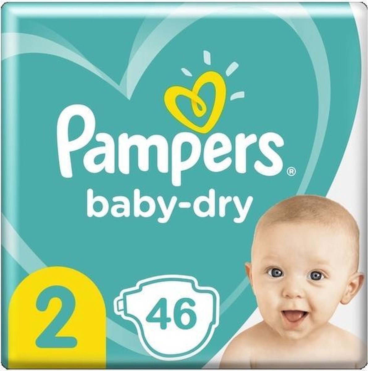 Stralend Relatieve grootte op gang brengen 8001090336354 UPC Pampers Couches Baby-dry Taille 2 Mini, 4-8 KG, Pack Promo