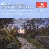 Romances and Poems of Sergey Ivanovich Taneyev