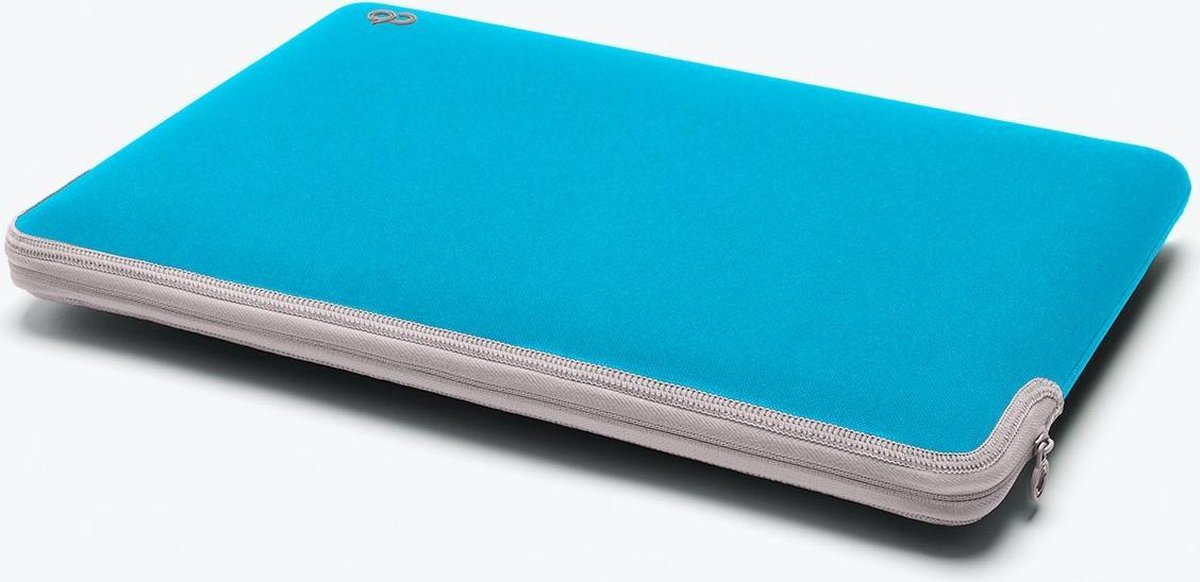C6 Zip sleeve MacBook Air 11 inch Aqua w/ Stone Blauw