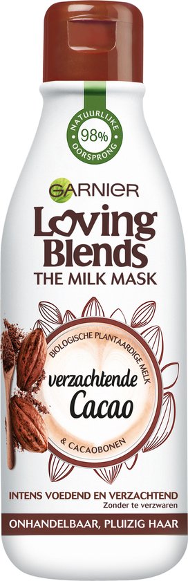 Garnier Loving Blends Milk Mask Cacao Haarmasker - 250 ml