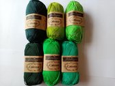 Scheepjes Catona All Green2 6x50gr