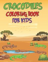 Crocodiles Coloring Book For Kids