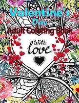 Valentine's Day Adult Coloring Book