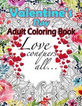 Valentine's Day Adult Coloring Book