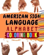 American Sign Language Alphabet Coloring Book